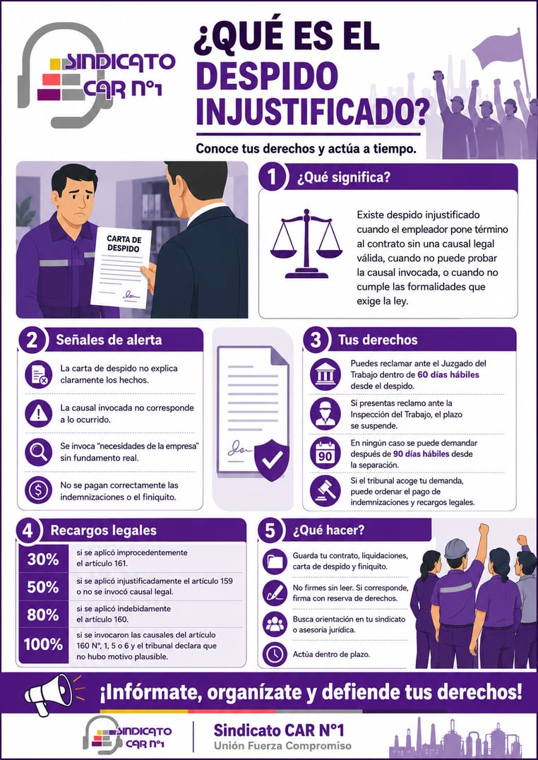 DESPIDO INJUSTIFICADO