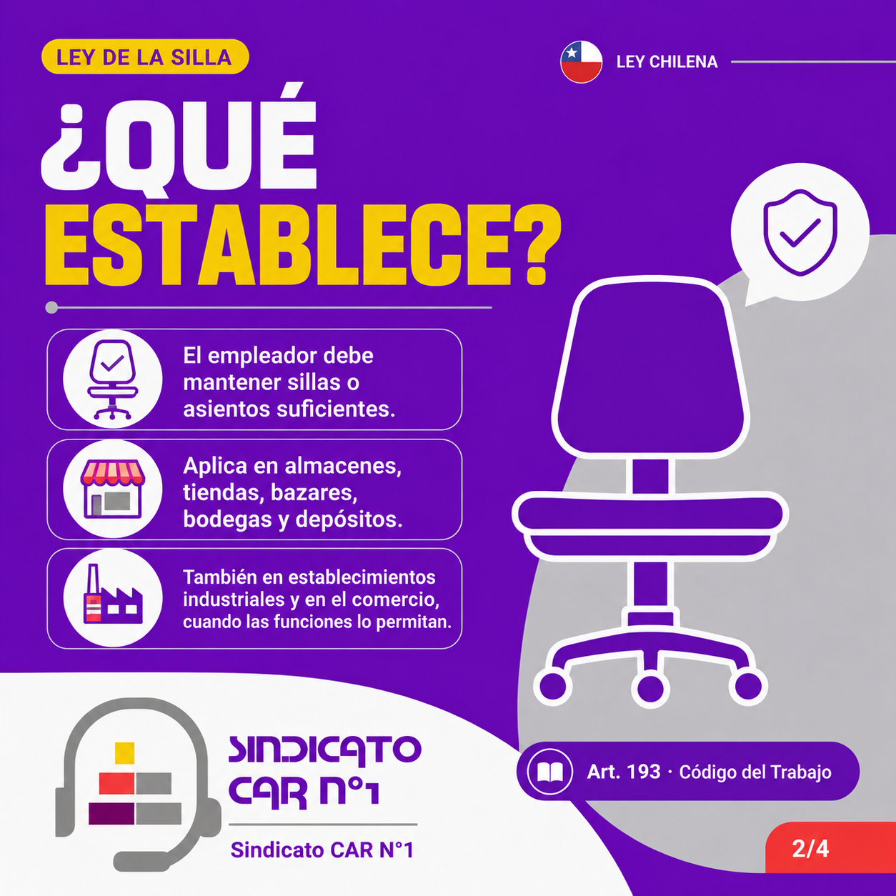 ley silla 2